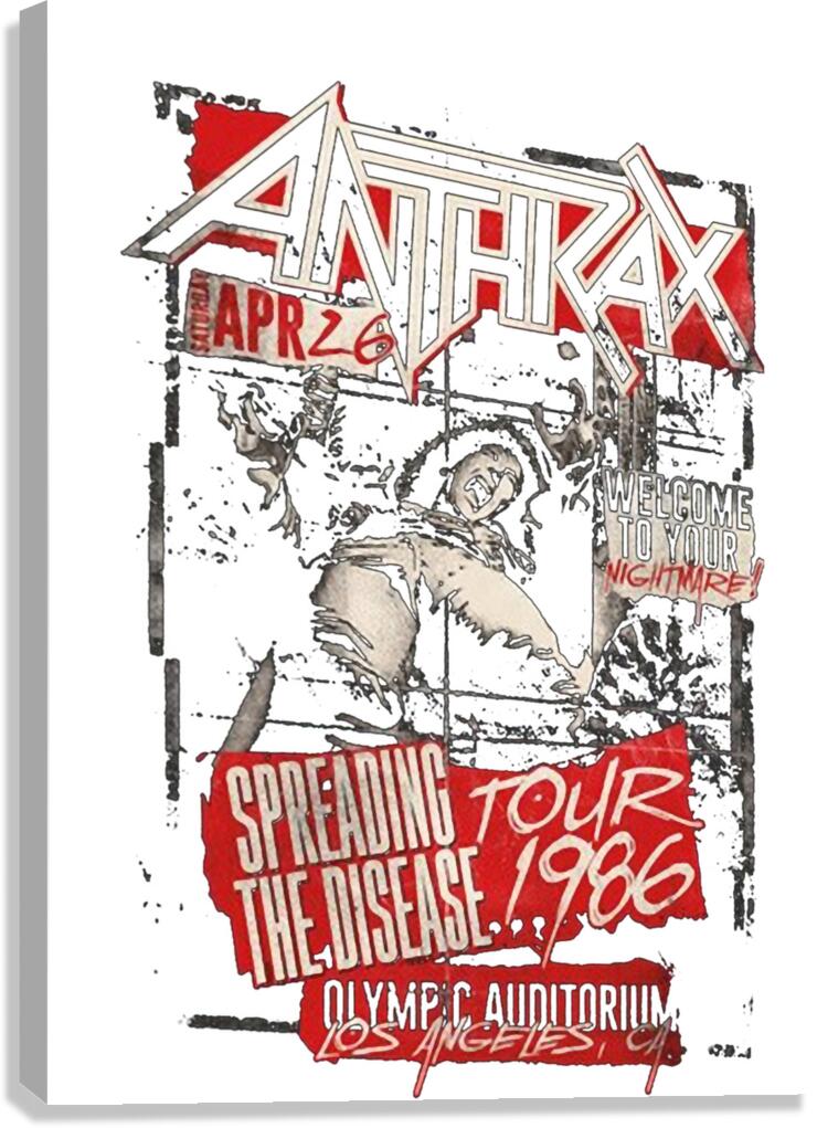 Anthrax 8 Canvas Print