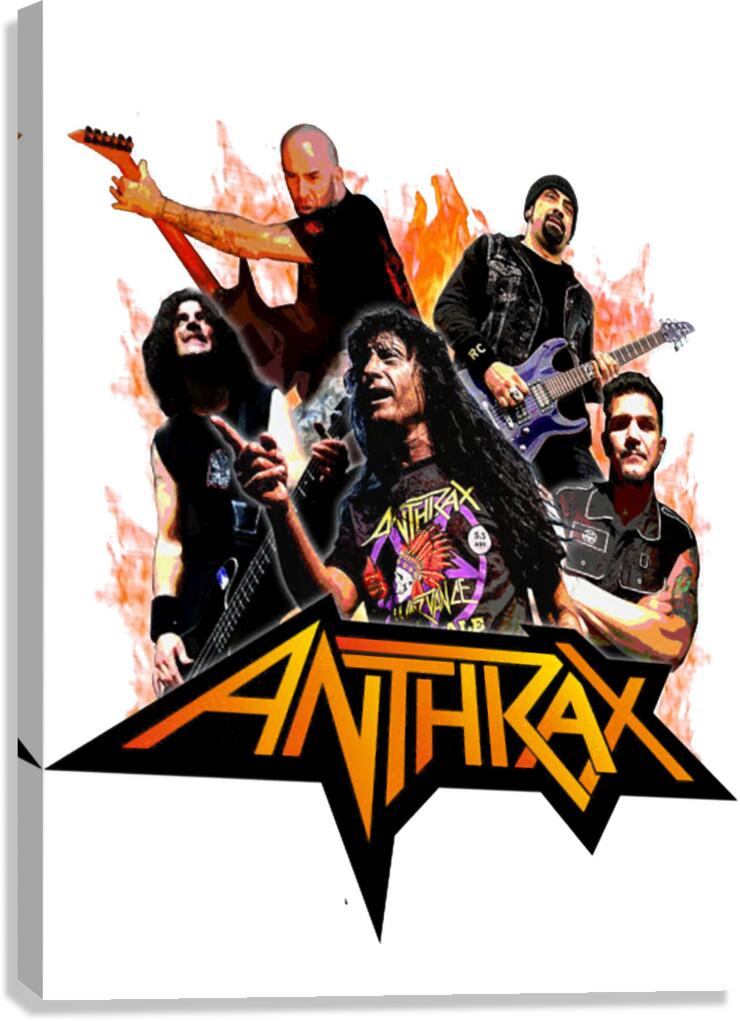 Anthrax 25 Canvas Print