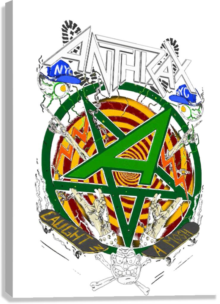 Anthrax 41 Canvas Print