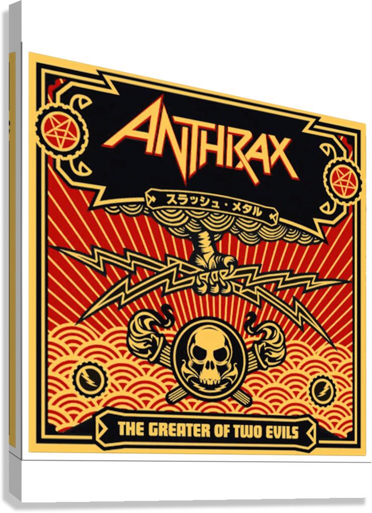 Anthrax 36 Canvas Print