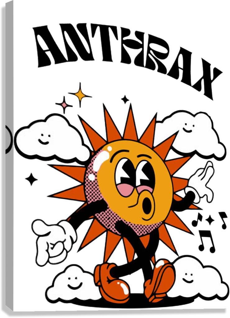 Anthrax 43 Canvas Print