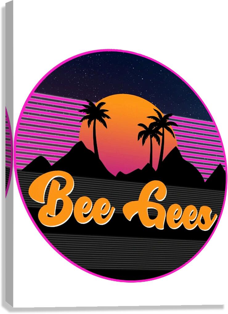 Bee Gees 2 Canvas Print
