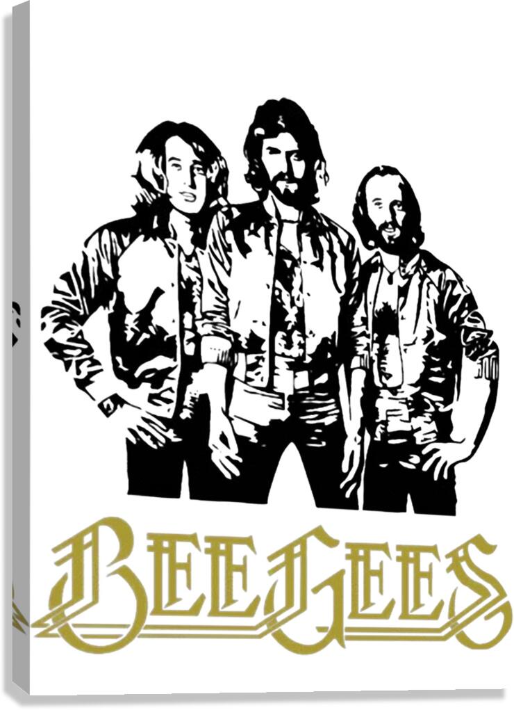 Bee Gees 21 Canvas Print