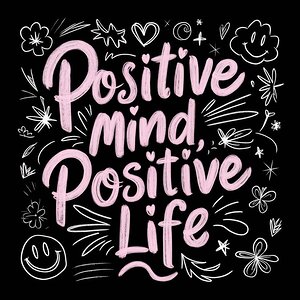 a vibrant and playful hand lettered poster