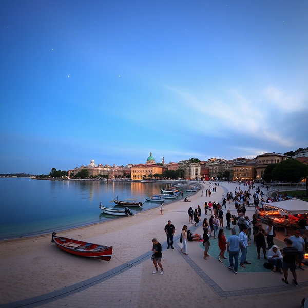 Venice in Bloom Print