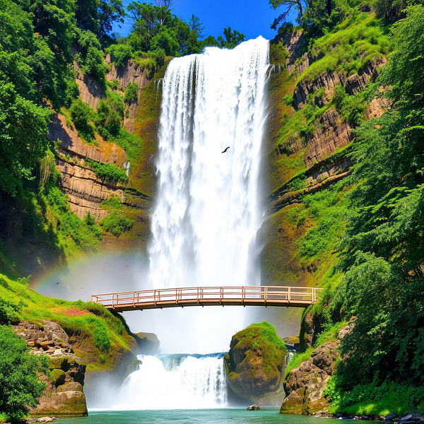 Majestic Cascade Print