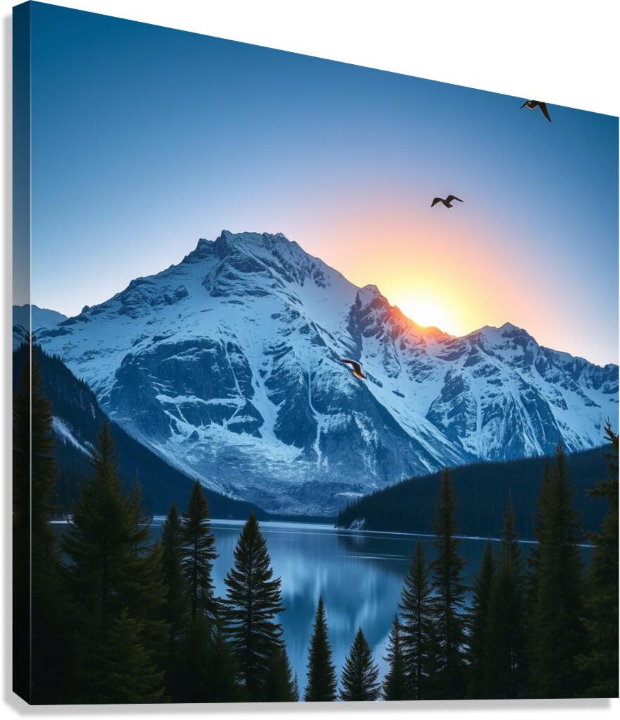 Alpine Majesty Canvas Print