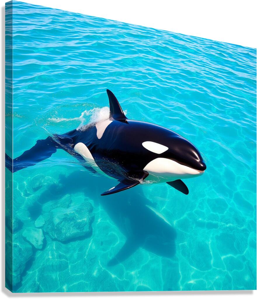 Ocean Predator Canvas Print