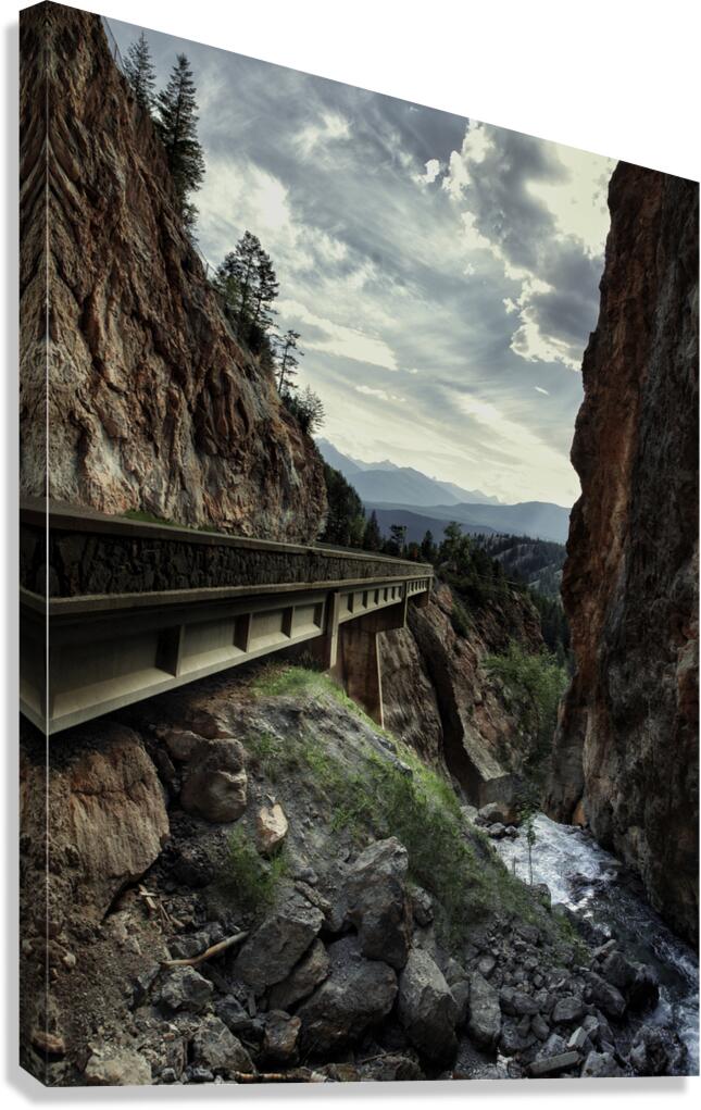 Split Rock Canvas Print