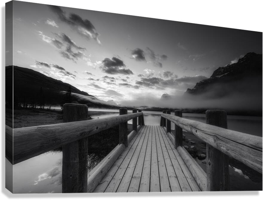 Bow Lake 2 Canvas Print