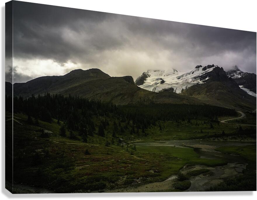 Glacial Trail Canvas Print
