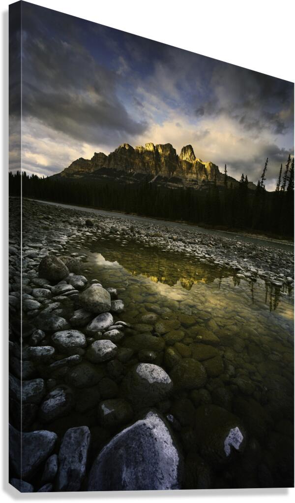 Castle Mountain Canvas Print