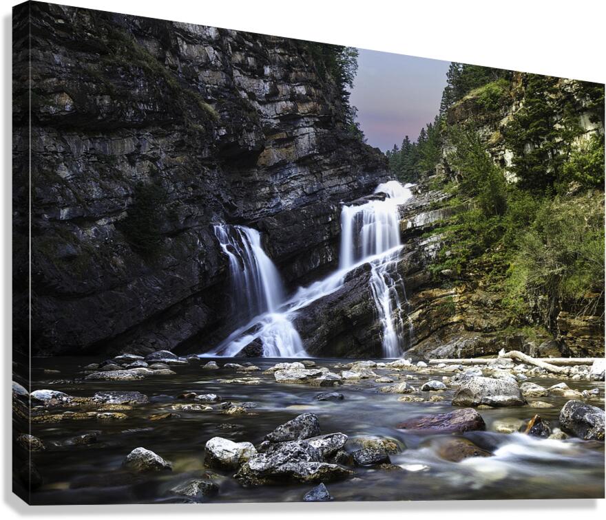 Cameron Falls Canvas Print
