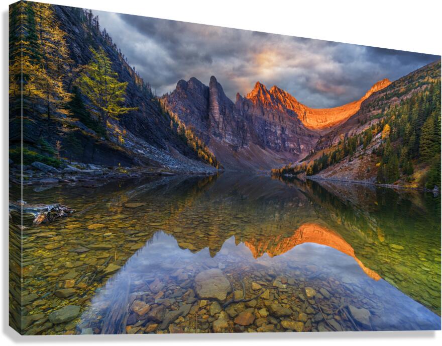 Lake Agnes Canvas Print