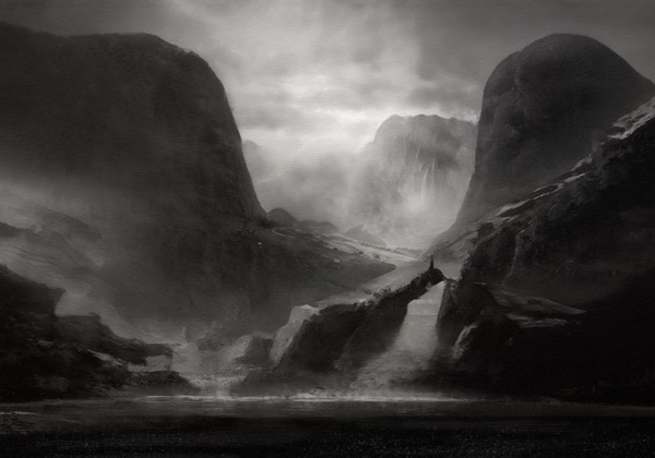 Valley of Waterfalls Iceland by Steven Sandner