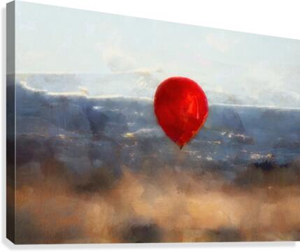 Red Balloon Germany Canvas Print