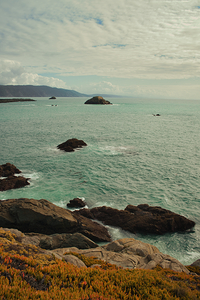 View from Battery Point Lighthouse - CA
