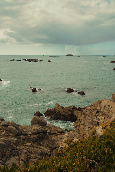 View from Battery Point Lighthouse 2 - CA Print