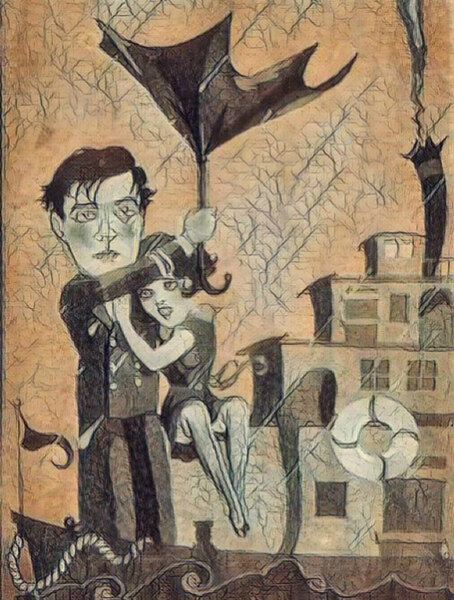  Buster Keaton Cinema Art by Invitation Of Creation