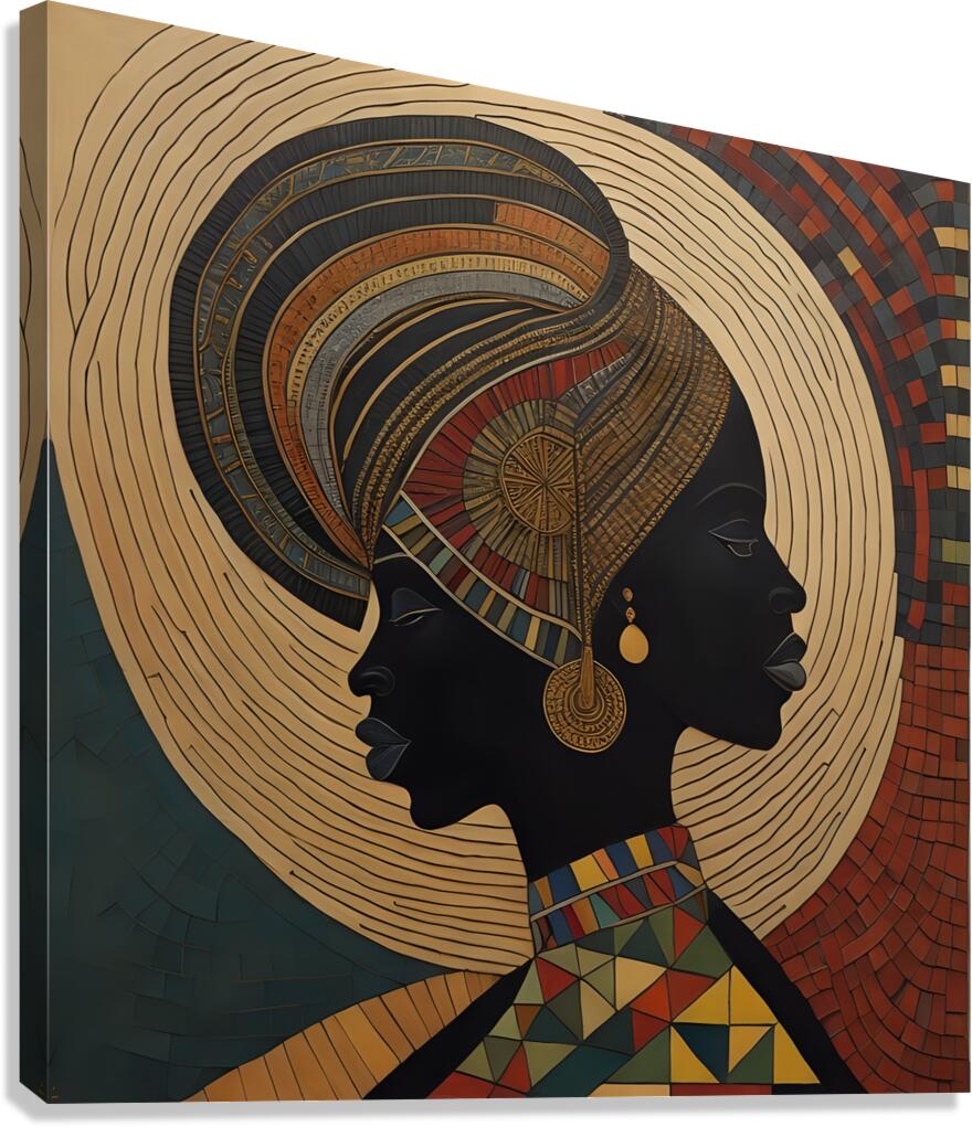 SIAMESE TWINS Canvas Print