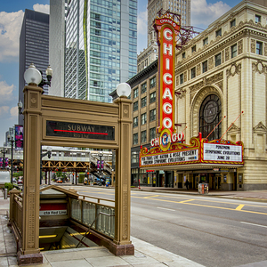 Chicago Theater Marquee 2115