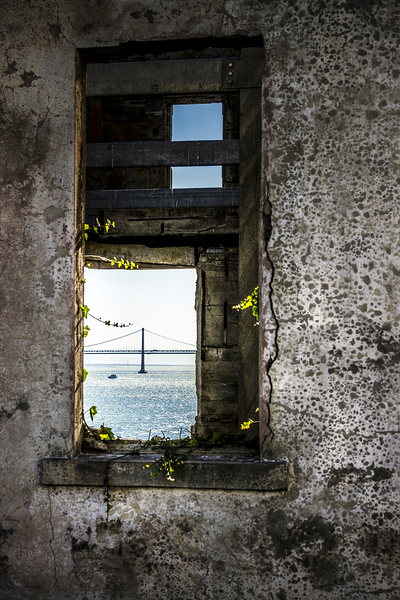 Golden Gate Bridge from Alcatraz 26 Print