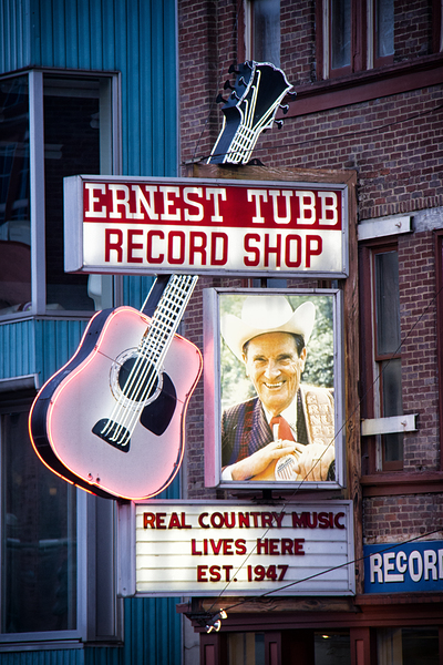 Ernest Tubb Record Shop 8709 Print