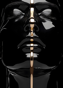 Abstract Face II 3