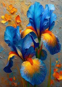 Abstract Flowers 344