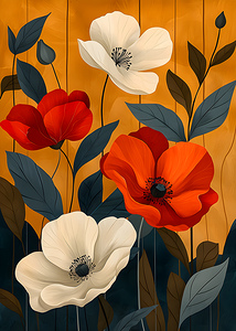 Abstract Flowers 191