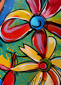 Abstract Flowers 349