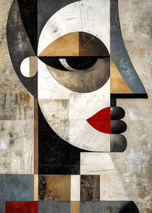Abstract Face II 32