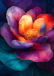 Abstract Flowers 25