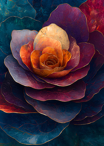 Abstract Flowers 12