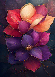 Abstract Flowers 13