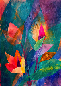 Abstract Flowers 354