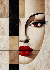 Abstract Face II 30