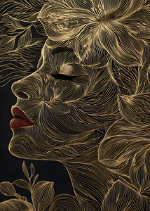 Abstract Face II 45