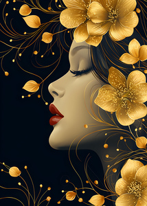 Abstract Face II 50