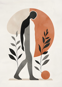 Abstract Flowers Woman 192