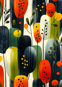 Abstract Flowers 194