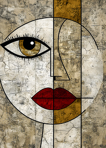Abstract Face II 16