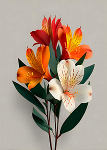 Abstract Flowers 197