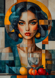 Abstract Face II 4