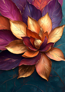 Abstract Flowers 4