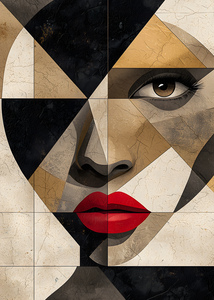 Abstract Face II 18
