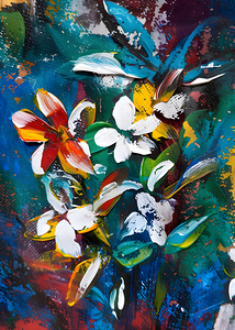 Abstract Flowers 351
