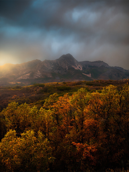 Snowbasin Fall by Reagos Photos