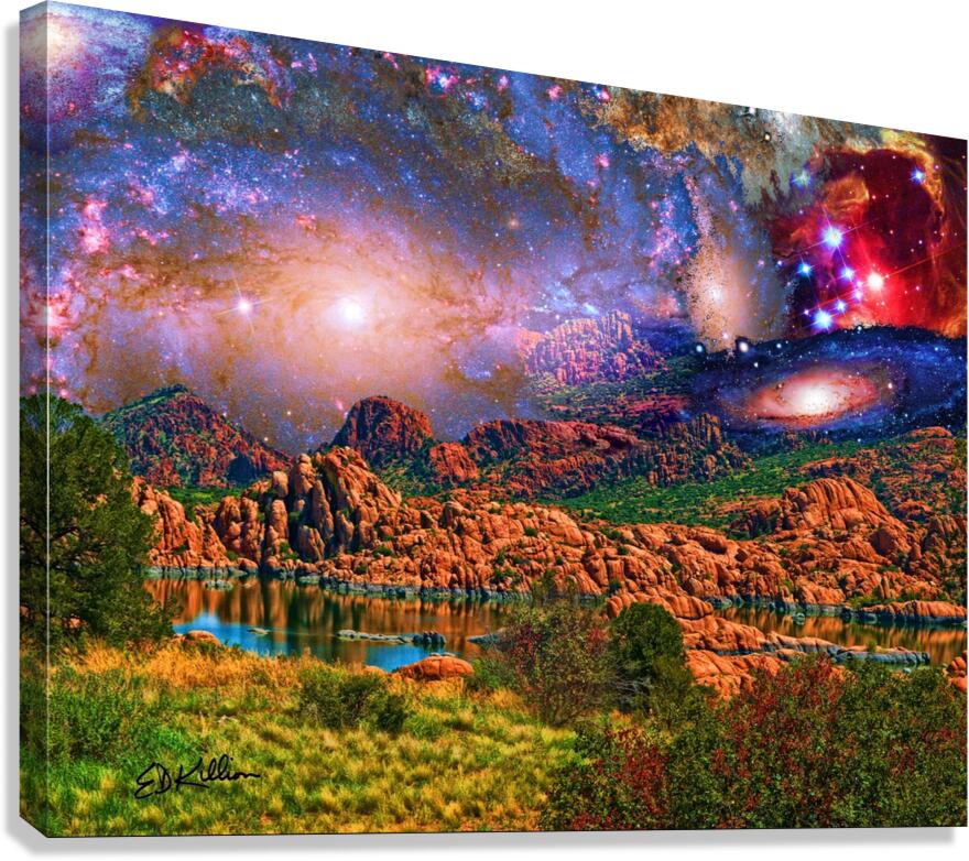 SPACE WALK 2 Canvas Print