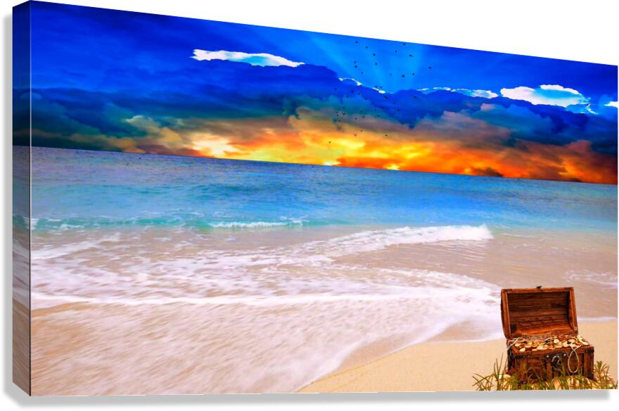 Treasure Chest Canvas Print